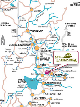 Mapa Traslasierra